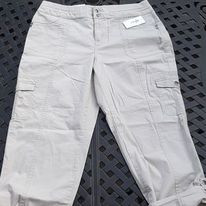 Style & Co, convertible leg. Comfort waist capris